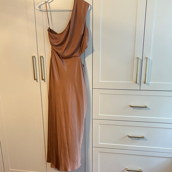 Sachin + Babi Dresses & Skirts - Sachin + Babi (BHLDN) One-Shoulder blush pink Dress